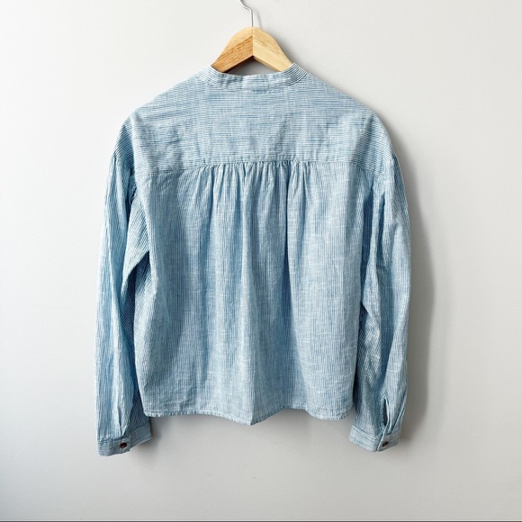 Pilcro Peasant Boho Button Down Top - Picture 5 of 13